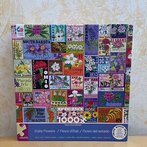 Ceaco State Flowers - 1000 Piece Puzzle